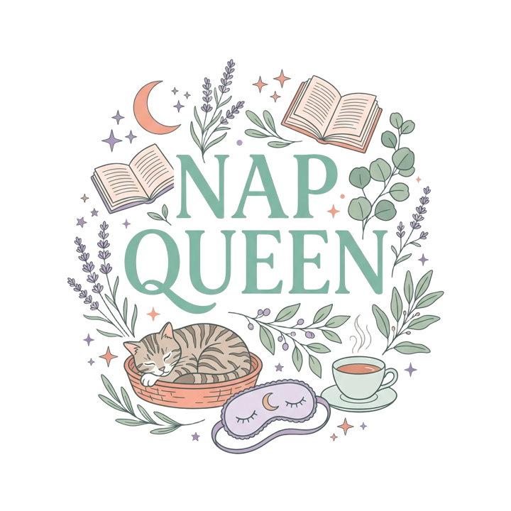 NAP QUEEN — relax chill life t-shirt design by Bazzai Studio