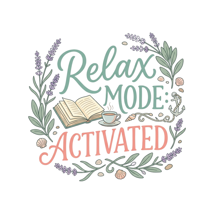 RELAX MODE: ACTIVATED — relax t-shirt design by Bazzai Studio
