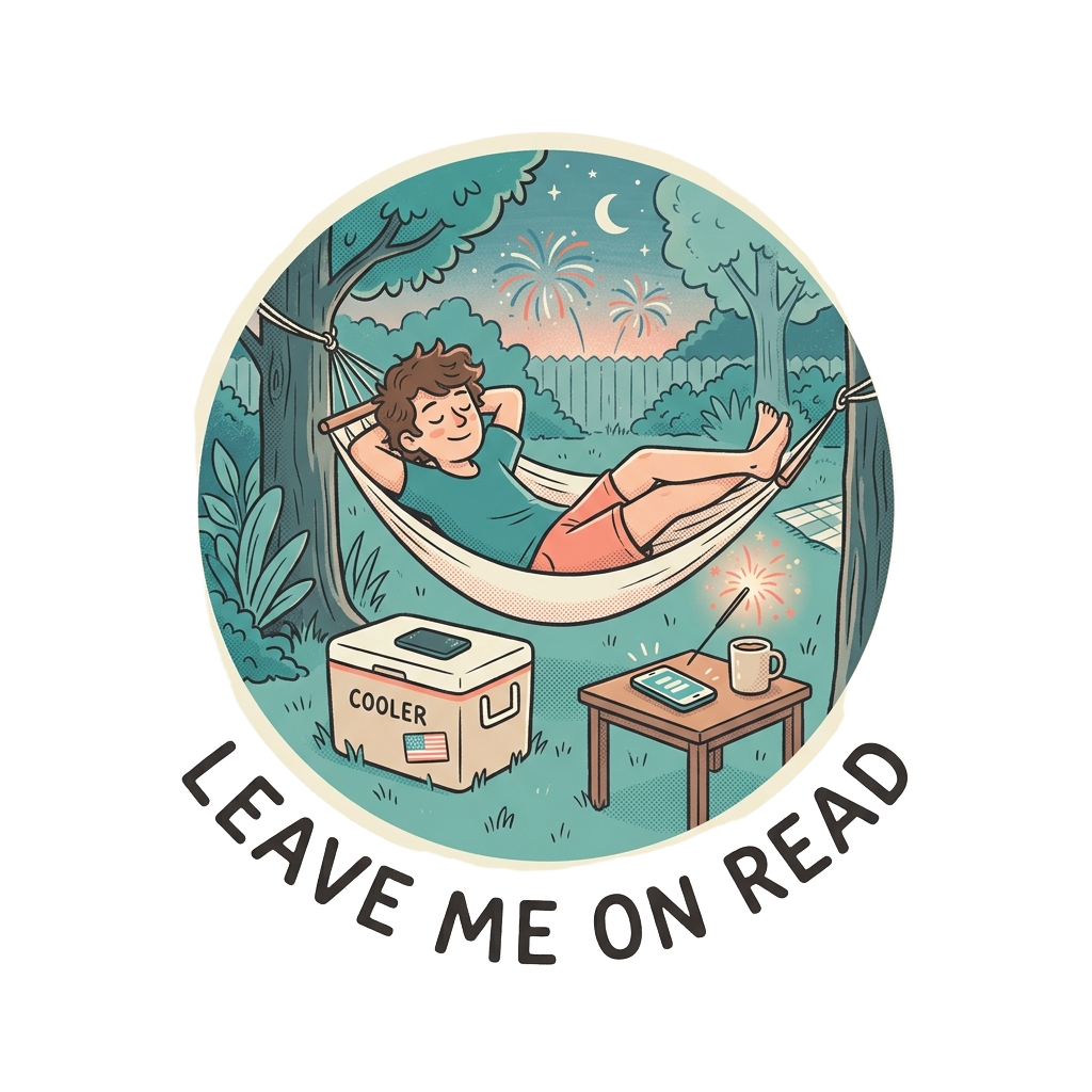 LEAVE ME ON READ — art by Bazzai Studio