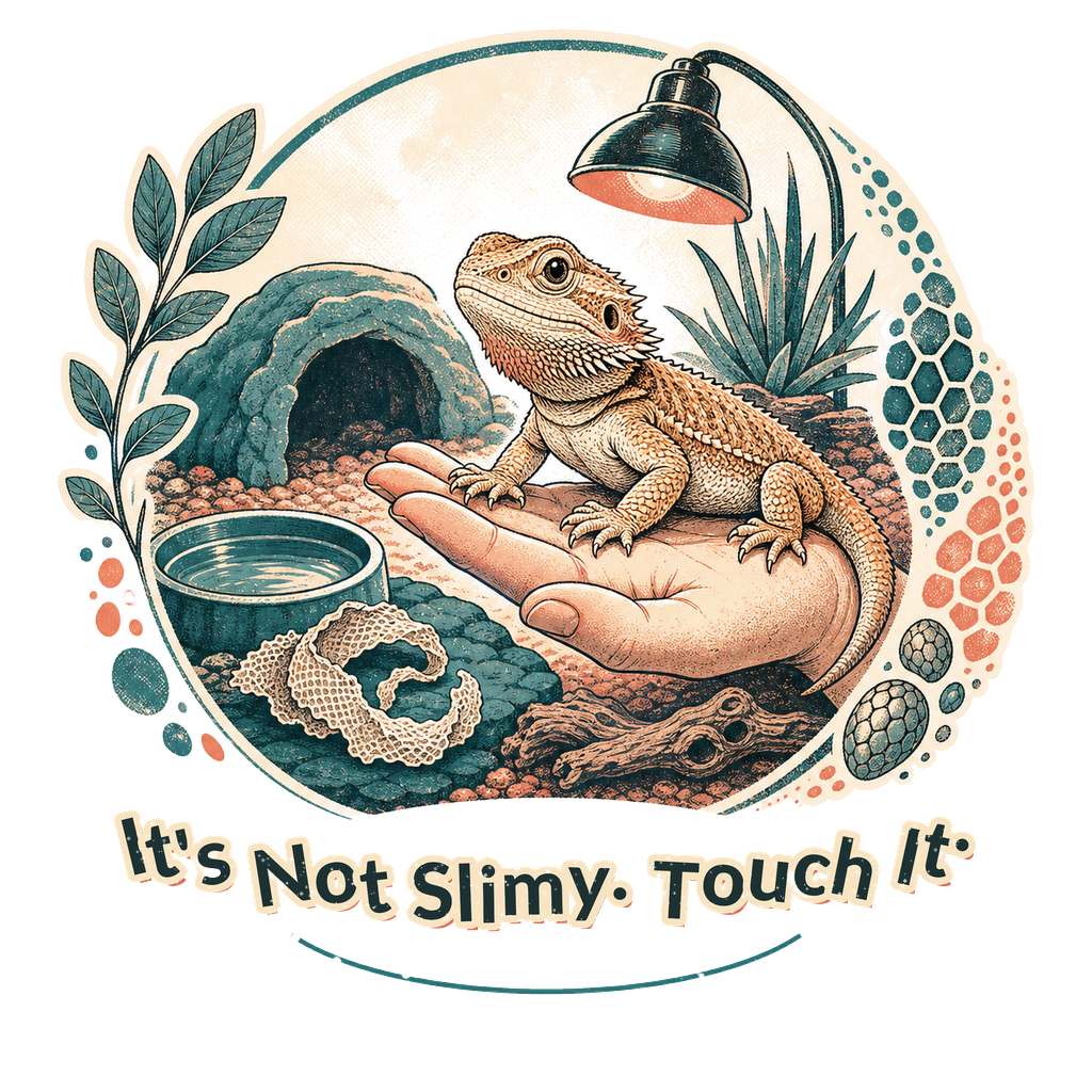 It's Not Slimy. Touch It. — art by Bazzai Studio