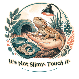 It's Not Slimy. Touch It. — art by Bazzai Studio