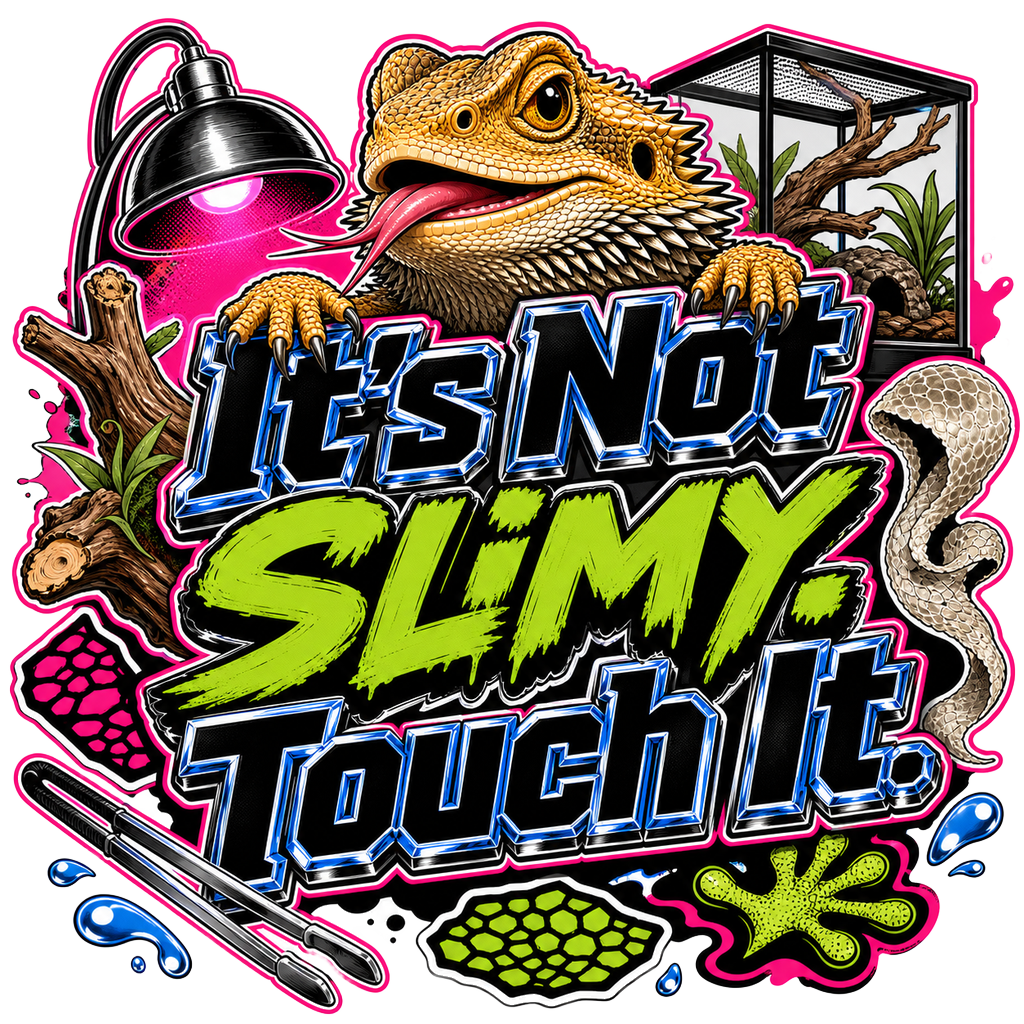 It's Not Slimy. Touch It. — art by Bazzai Studio