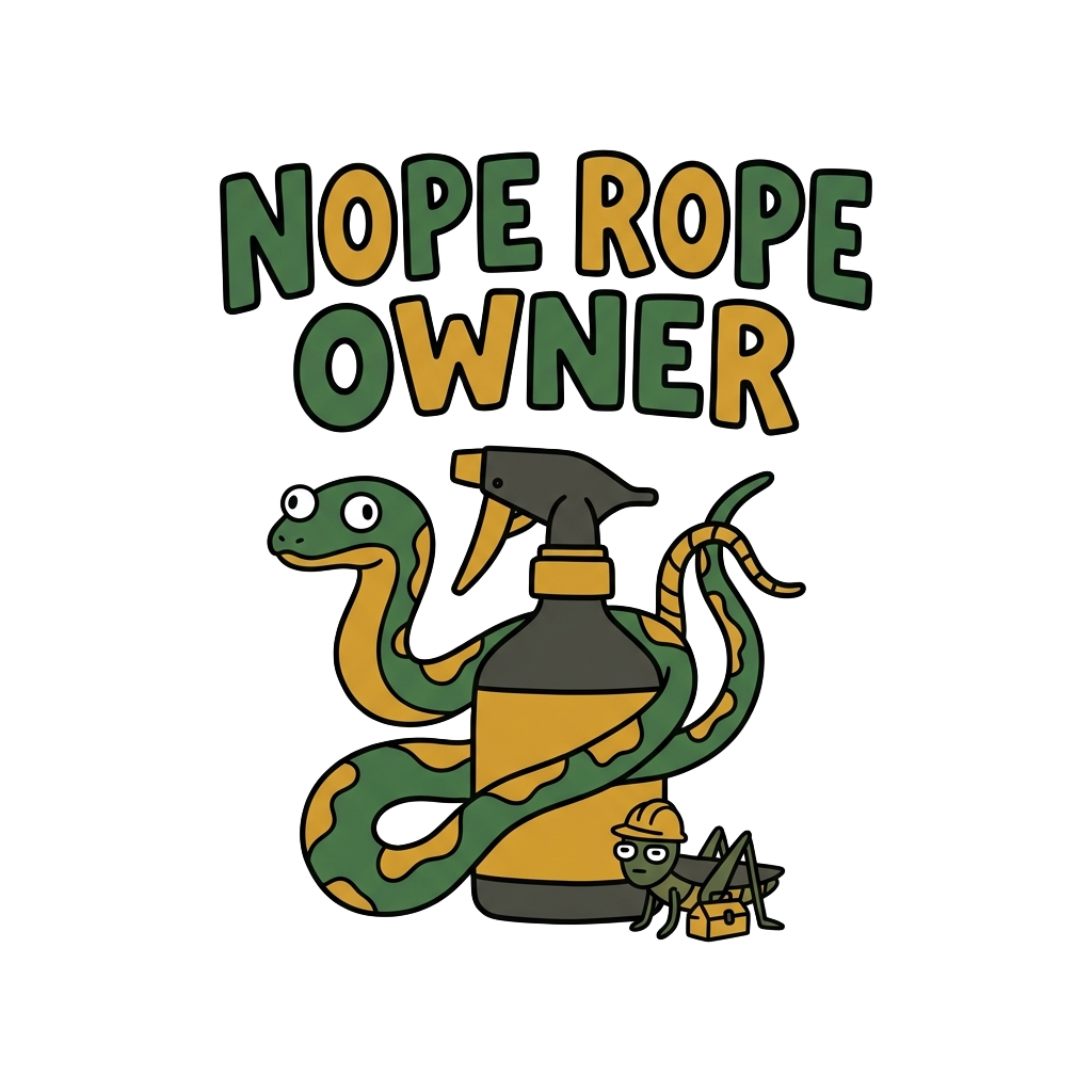NOPE ROPE OWNER — art by Bazzai Studio