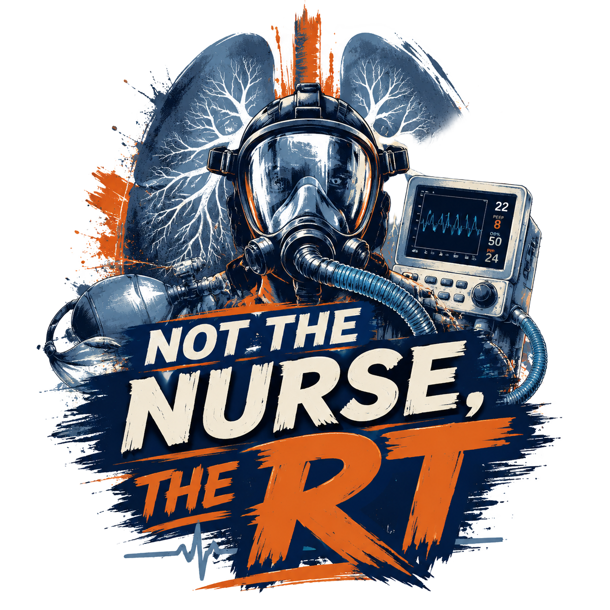 NOT THE NURSE, THE RT — art by Bazzai Studio