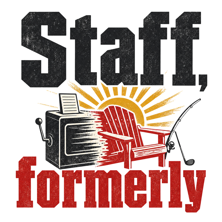Staff, formerly — retired life zero plans t-shirt design by Bazzai Studio
