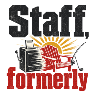 Staff, formerly — art by Bazzai Studio
