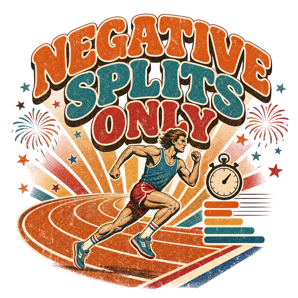 NEGATIVE SPLITS ONLY — art by Bazzai Studio