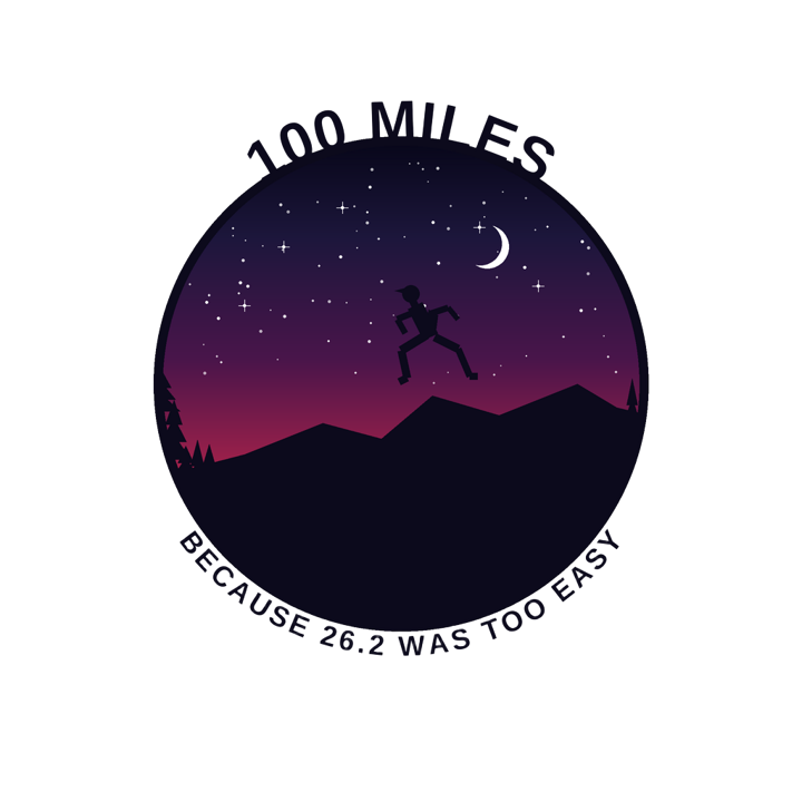 Trail Runner Ultra — running life t-shirt design by Bazzai Studio