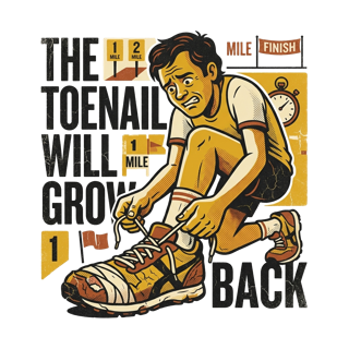 the toenail will grow back — art by Bazzai Studio