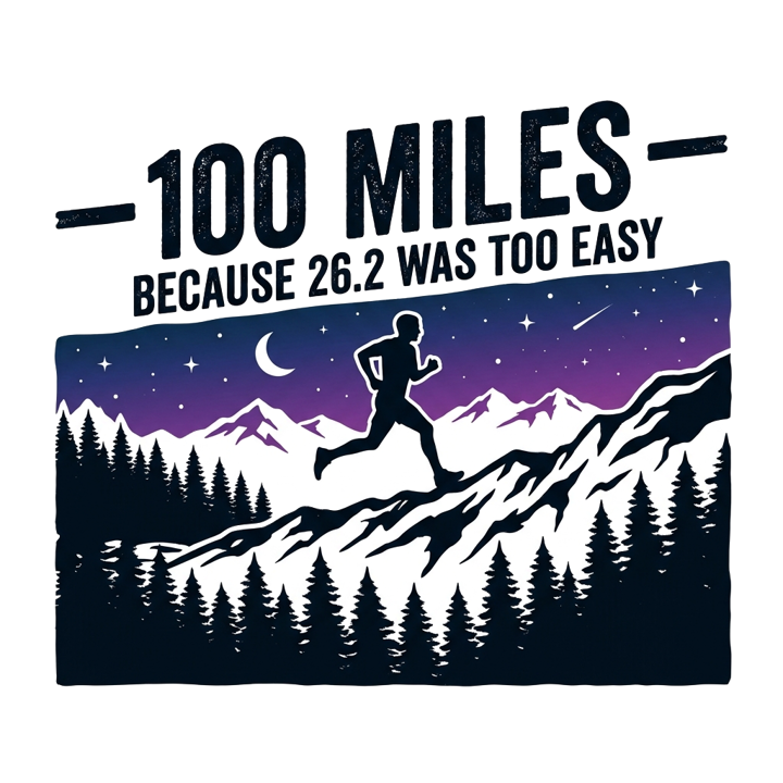 Trail Runner Ultra — running life t-shirt design by Bazzai Studio