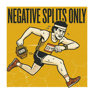 NEGATIVE SPLITS ONLY — art by Bazzai Studio