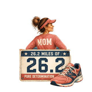 Marathon Mom — art by Bazzai Studio