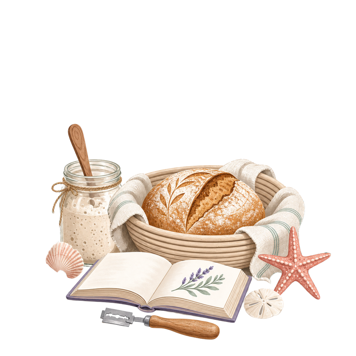 BANNETON & CHILL — sourdough bakers t-shirt design by Bazzai Studio