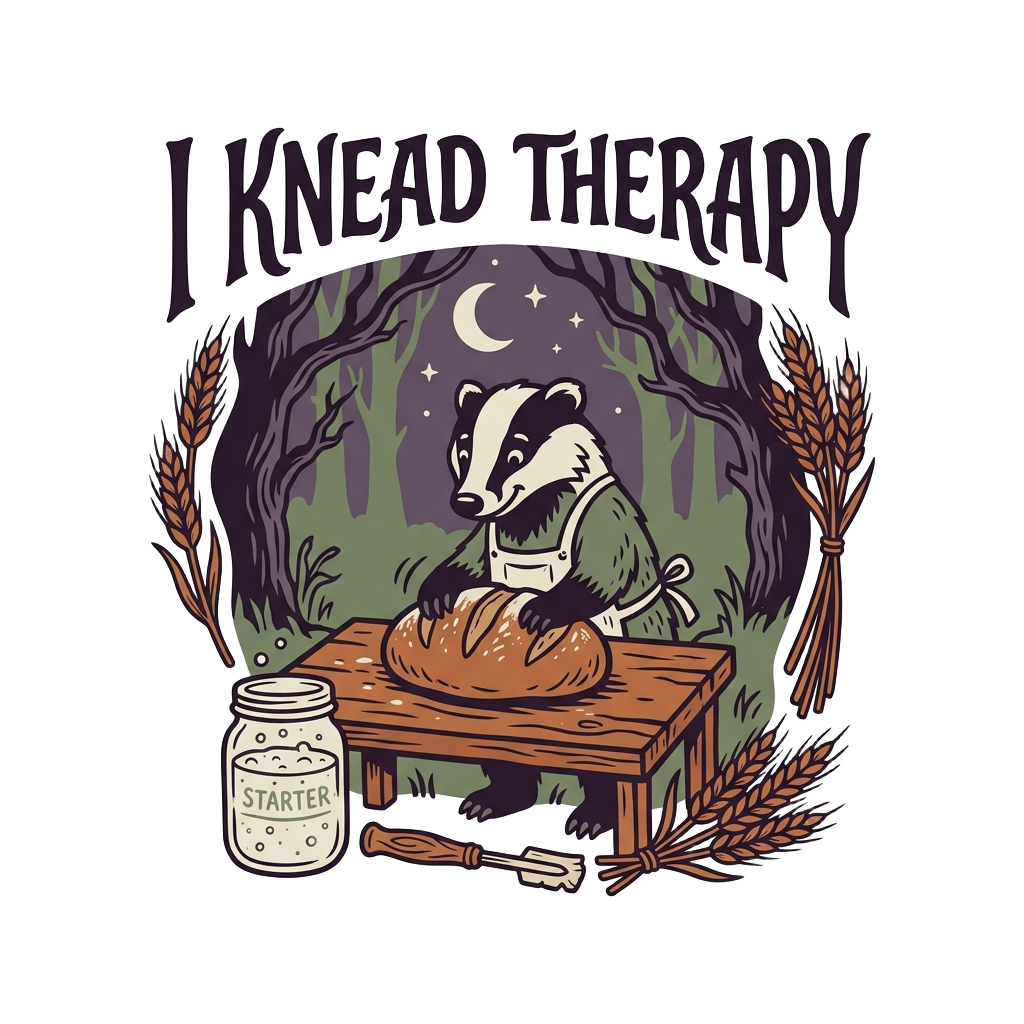 I KNEAD THERAPY — art by Bazzai Studio