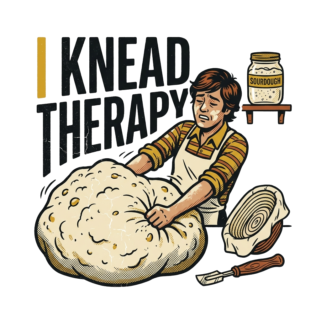 I KNEAD THERAPY — art by Bazzai Studio
