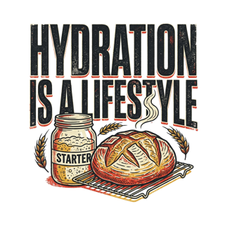 HYDRATION IS A LIFESTYLE — art by Bazzai Studio