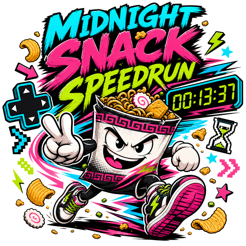 Midnight Snack Speedrun — art by Bazzai Studio