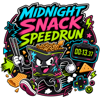 Midnight Snack Speedrun — art by Bazzai Studio