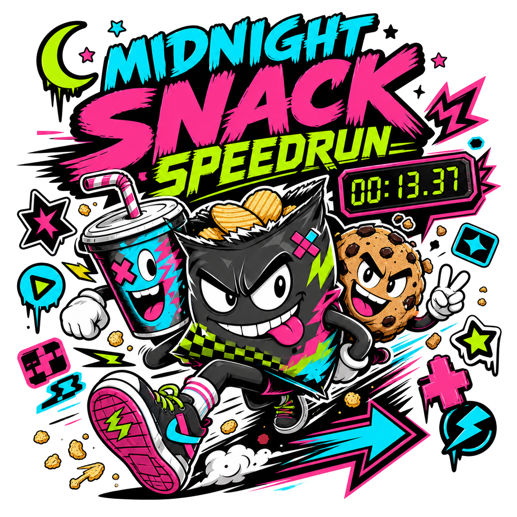 Midnight Snack Speedrun — art by Bazzai Studio