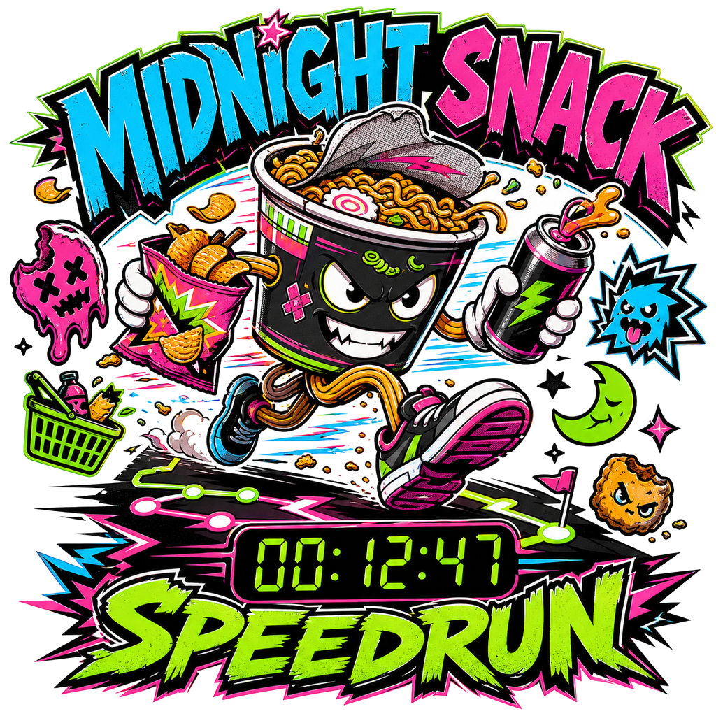 Midnight Snack Speedrun — art by Bazzai Studio