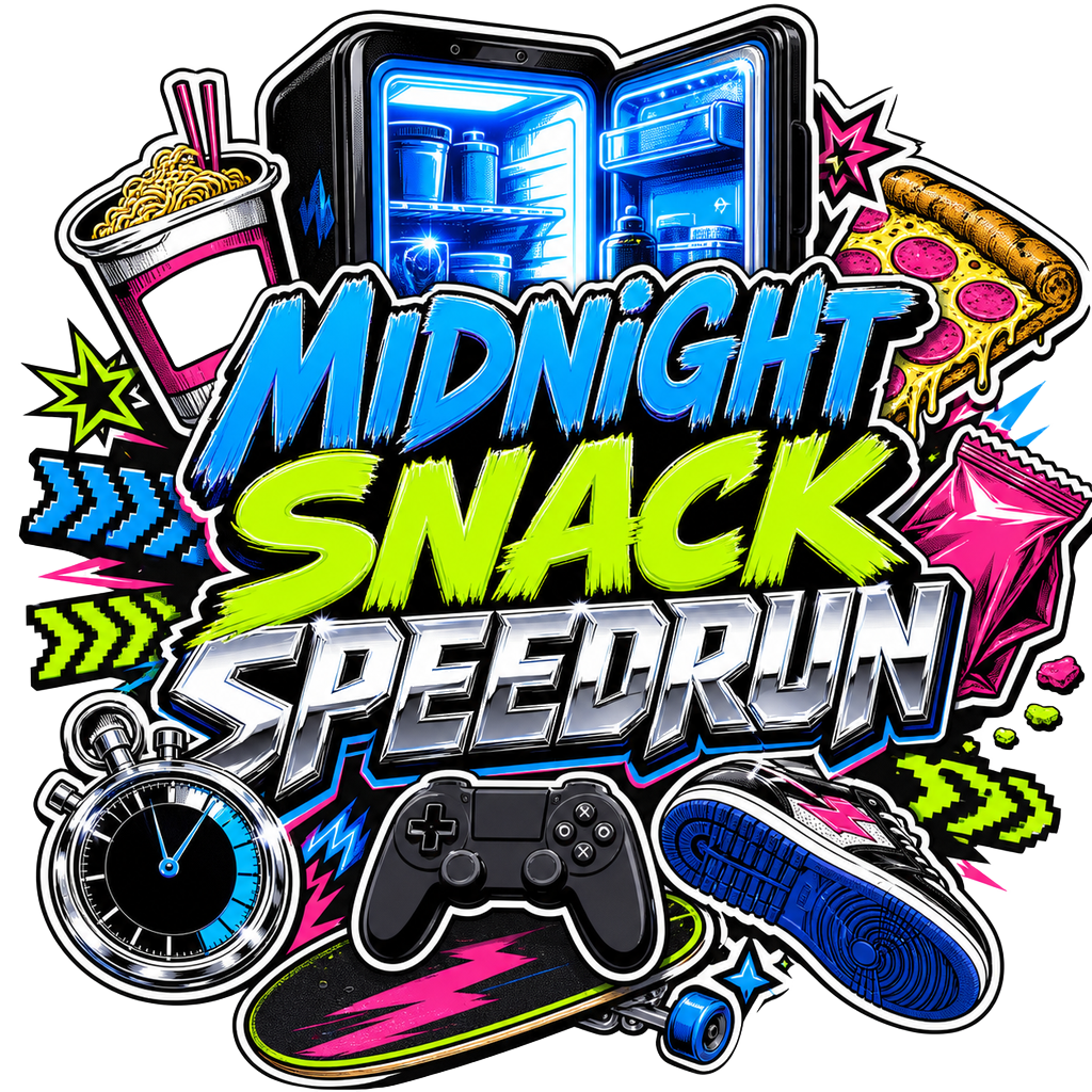 MIDNIGHT SNACK SPEEDRUN — art by Bazzai Studio