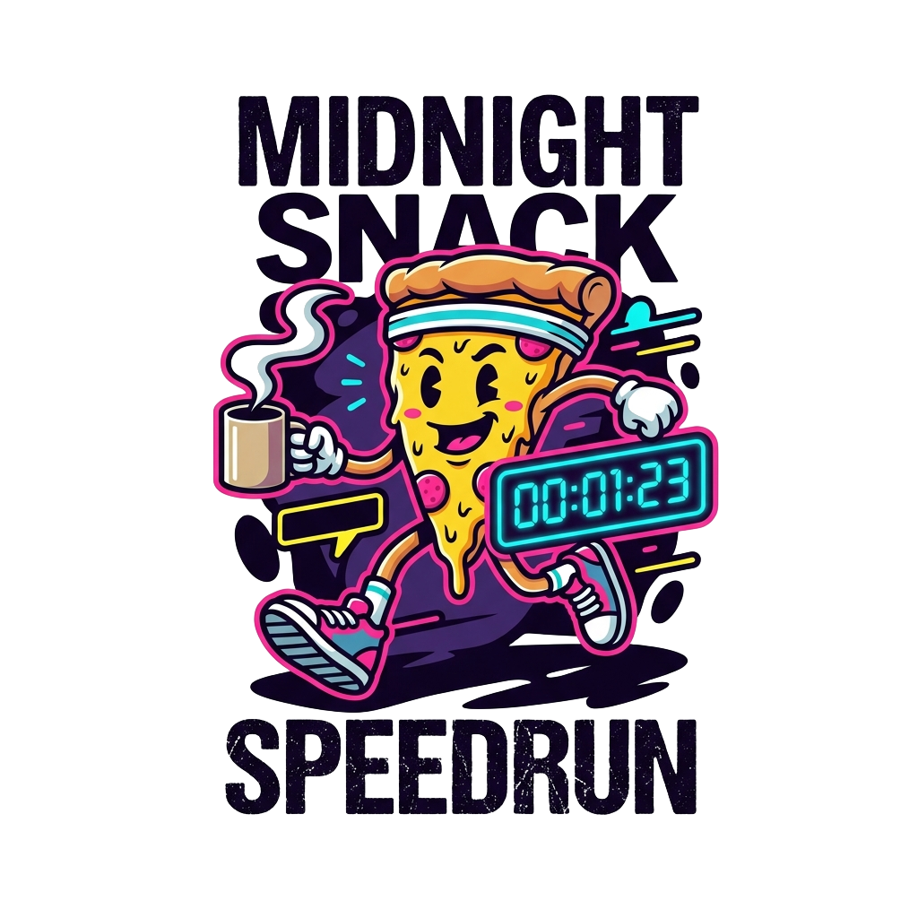 Midnight Snack Speedrun — art by Bazzai Studio