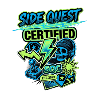 Side Quest Certified — art by Bazzai Studio