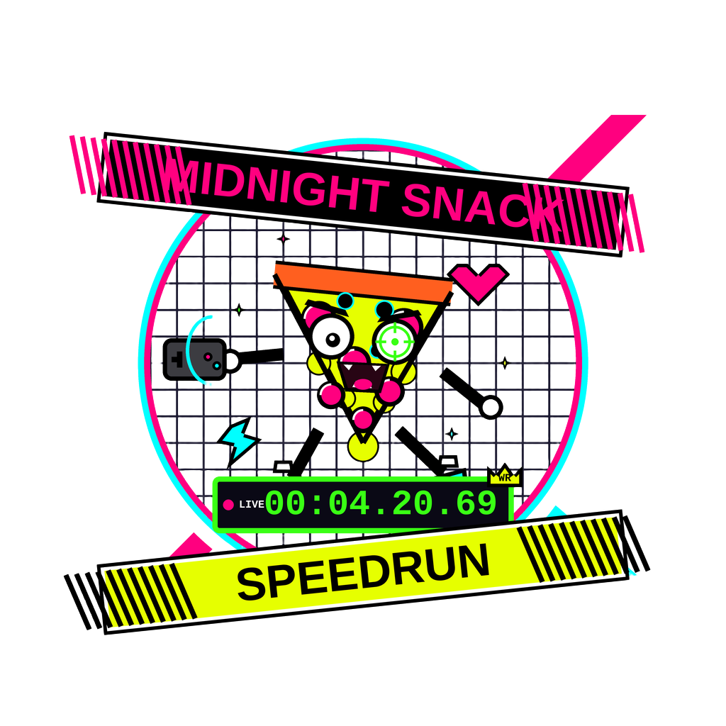 Midnight Snack Speedrun — art by Bazzai Studio