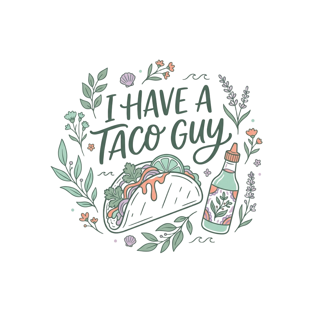 I HAVE A TACO GUY — art by Bazzai Studio