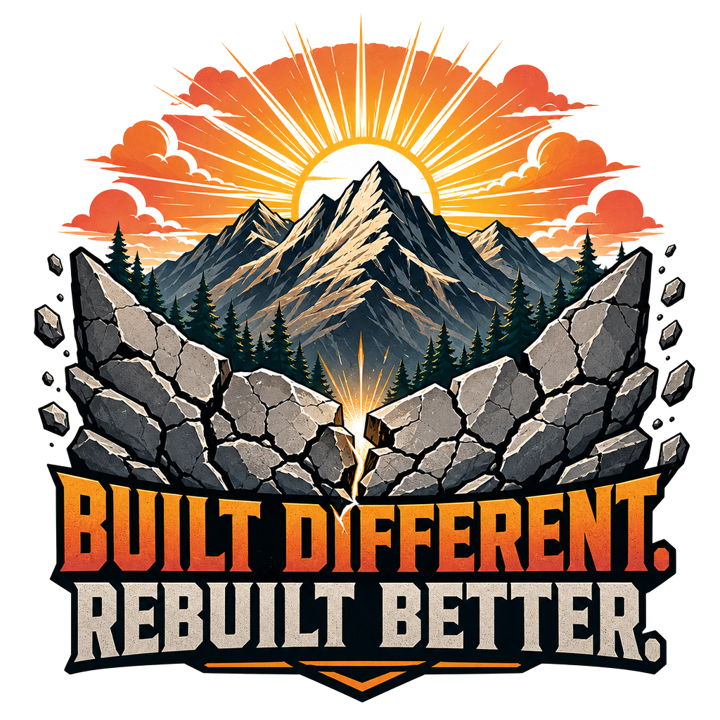 Recovery Pride — hiking t-shirt design by Bazzai Studio