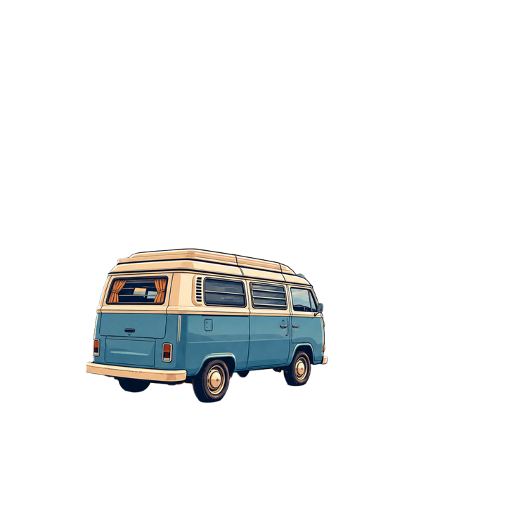 Van Life Wanderer — trail life t-shirt design by Bazzai Studio