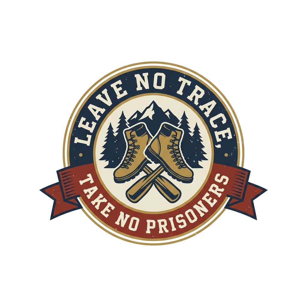 leave no trace, take no prisoners — art by Bazzai Studio