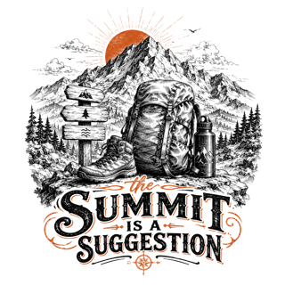 the summit is a suggestion — art by Bazzai Studio