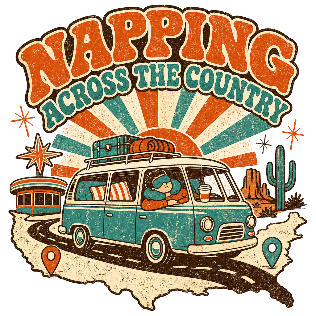 NAPPING ACROSS THE COUNTRY — art by Bazzai Studio