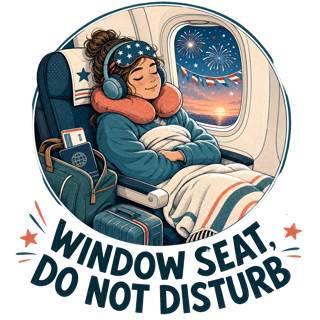 WINDOW SEAT, DO NOT DISTURB — art by Bazzai Studio