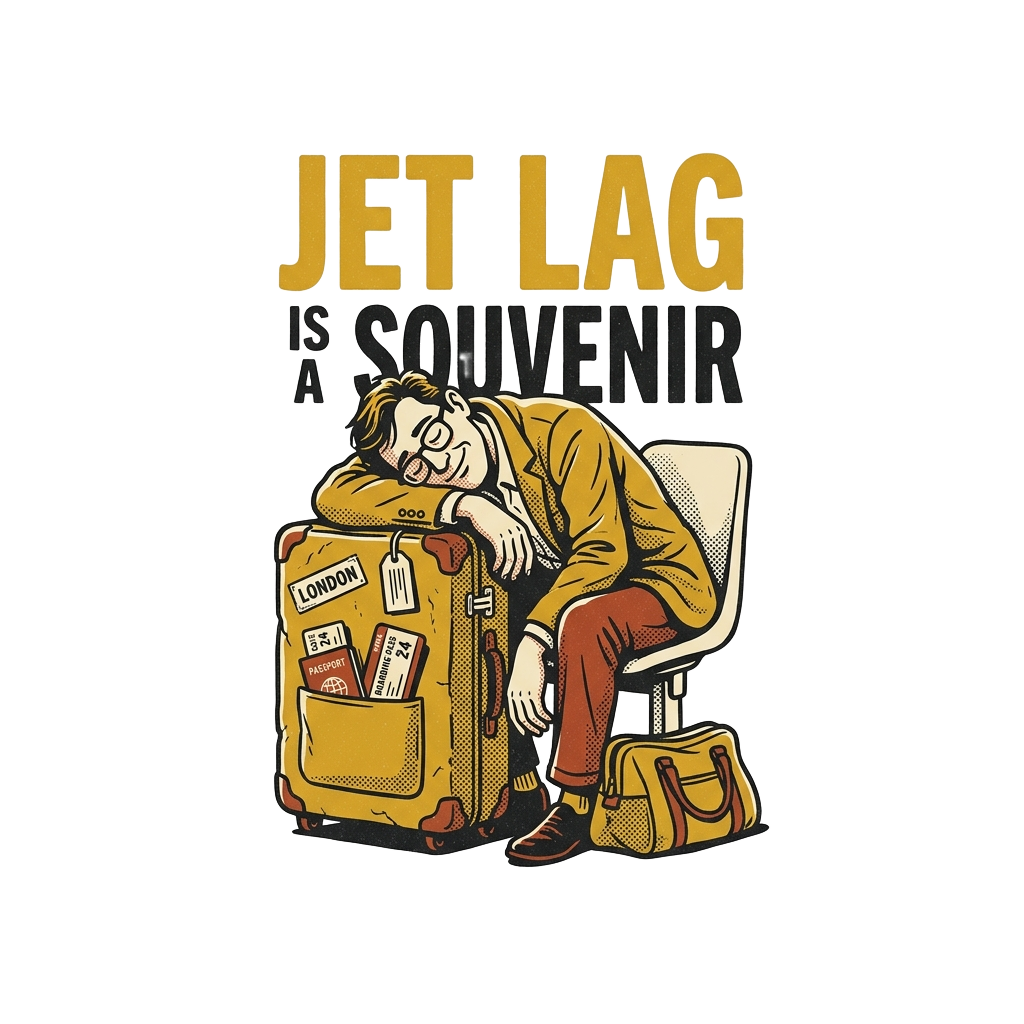 JET LAG IS A SOUVENIR — art by Bazzai Studio