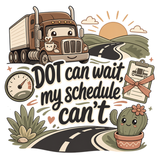 DOT can wait, my schedule can't — art by Bazzai Studio