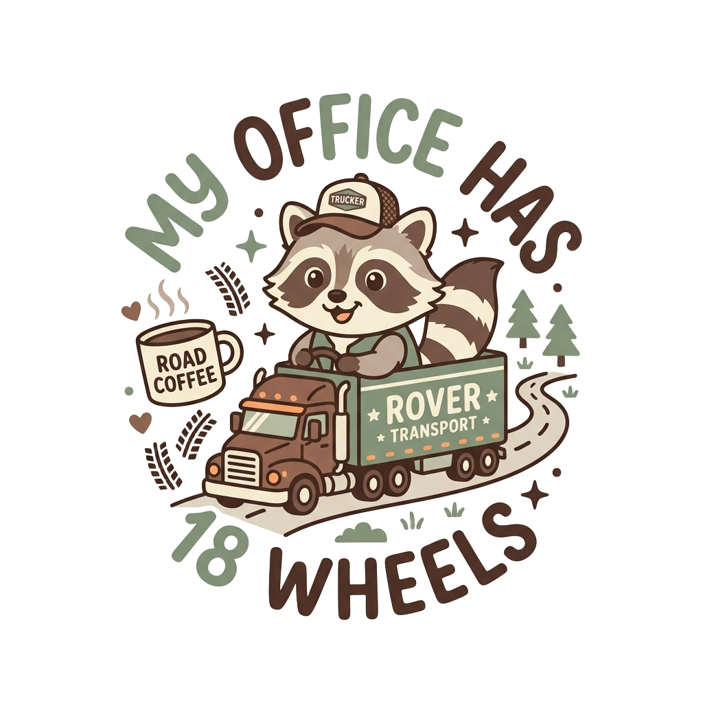 My office has 18 wheels — art by Bazzai Studio