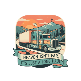Heaven isn't far, it's just a long haul — art by Bazzai Studio
