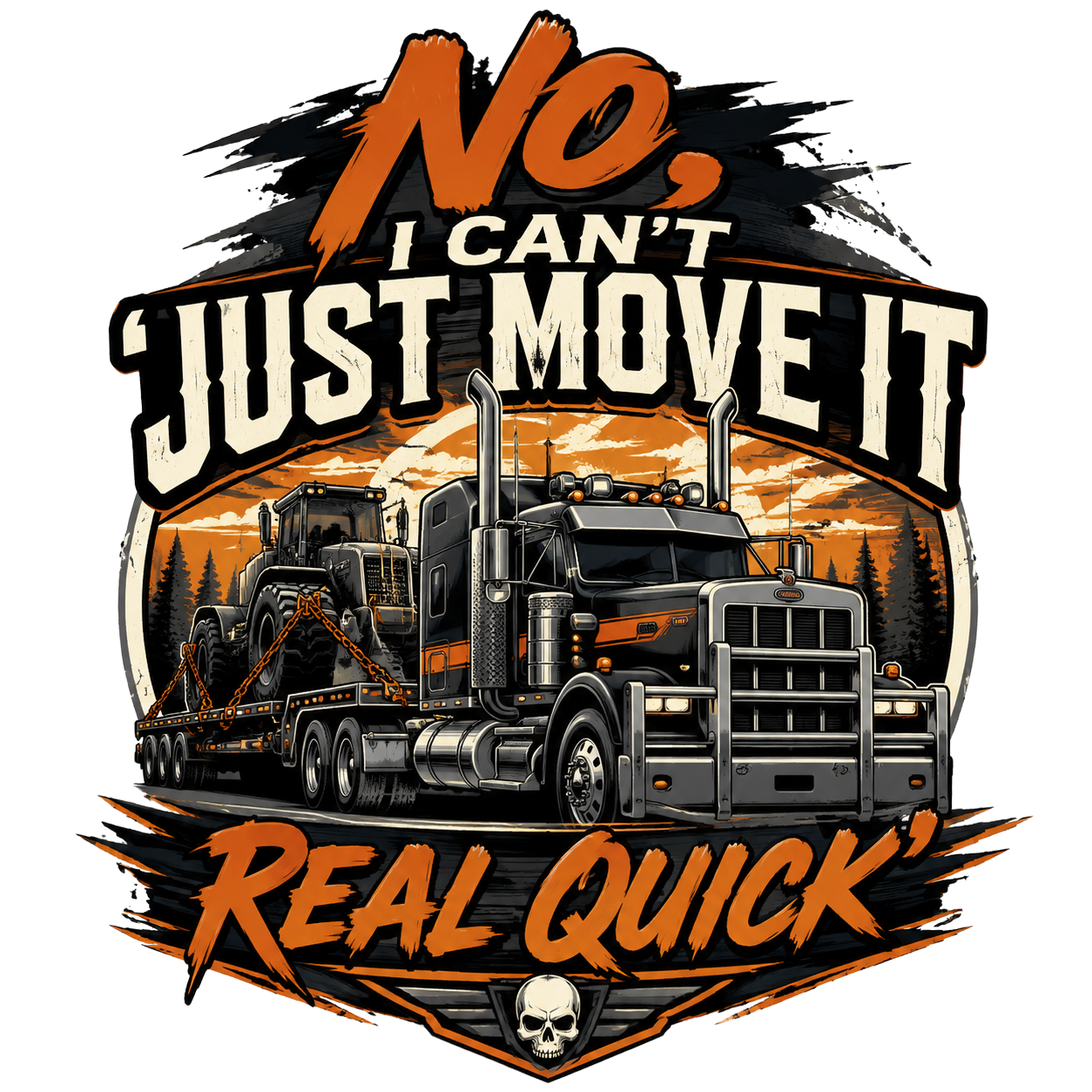 No, I can't 'just move it real quick' — art by Bazzai Studio