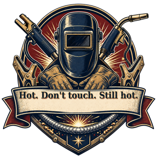 Hot. Don't touch. Still hot. — art by Bazzai Studio