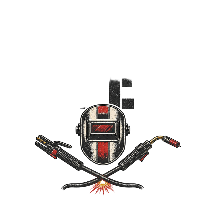 STICK, MIG, TIG, REPEAT — welder t-shirt design by Bazzai Studio