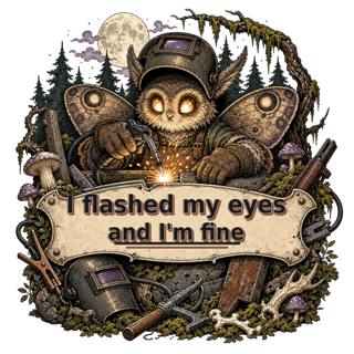 I flashed my eyes and I'm fine — art by Bazzai Studio
