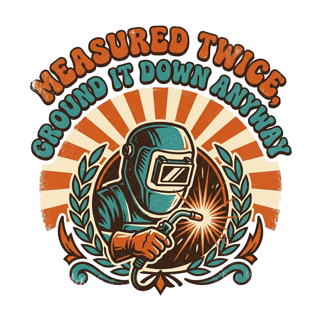 Measured twice, ground it down anyway — art by Bazzai Studio
