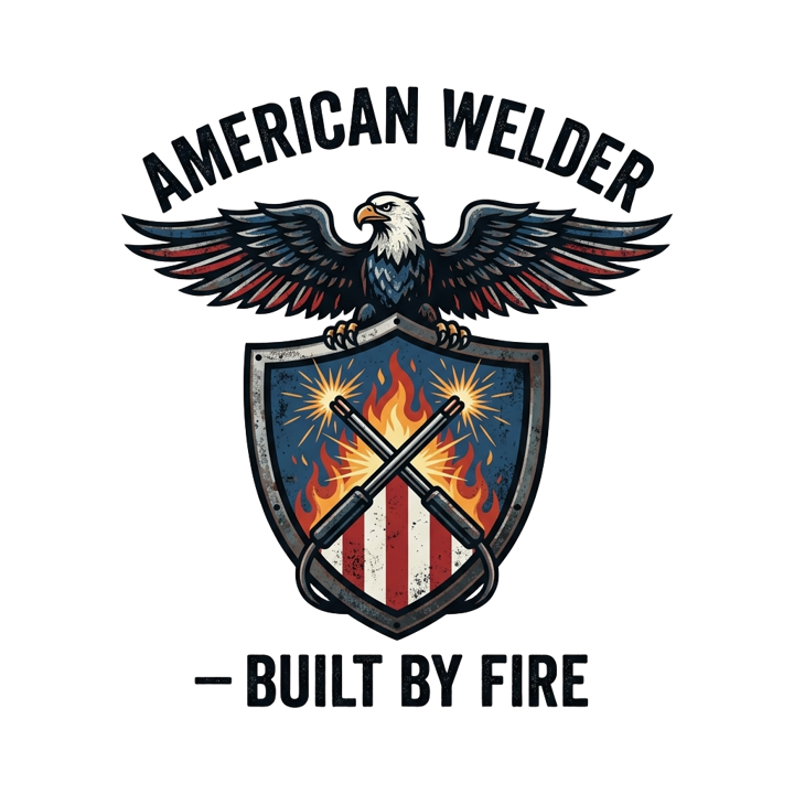 Welder Pride — welder t-shirt design by Bazzai Studio