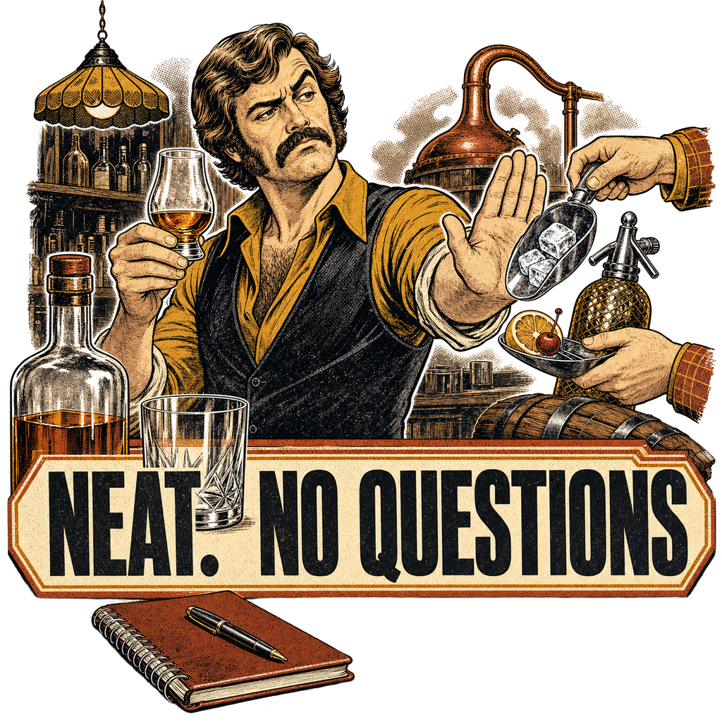 NEAT. NO QUESTIONS — art by Bazzai Studio
