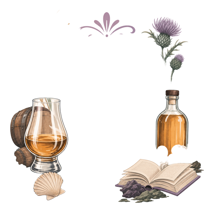 SCOTCH BEFORE TALK — bourbon & whiskey t-shirt design by Bazzai Studio