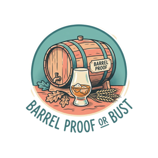 BARREL PROOF OR BUST — art by Bazzai Studio