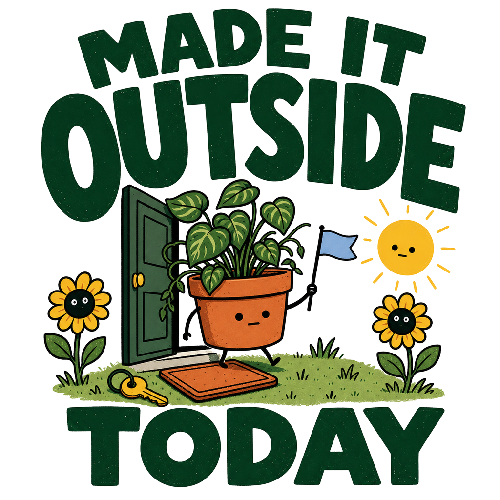 MADE IT OUTSIDE TODAY — art by Bazzai Studio