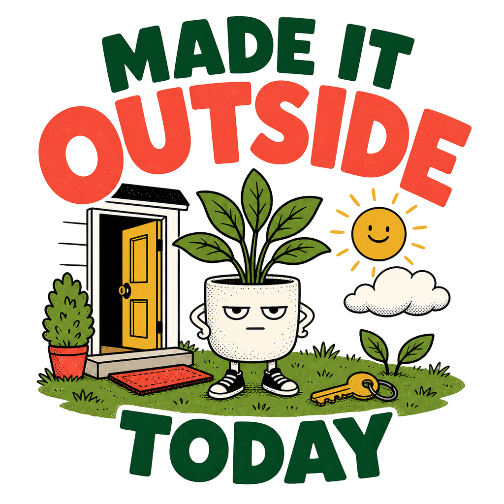 MADE IT OUTSIDE TODAY — art by Bazzai Studio
